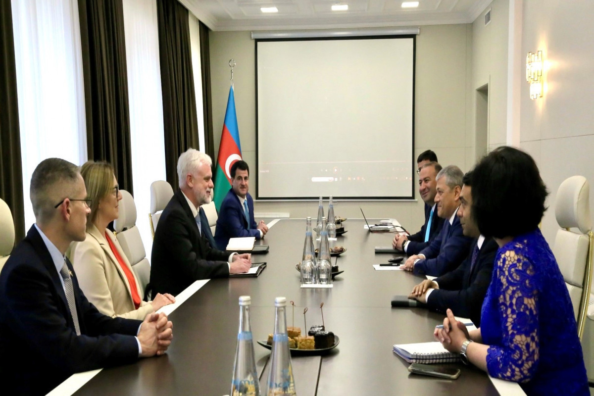 L'ambassadeur des États-Unis en Azerbaïdjan rencontre le représentant spécial du président azerbaïdjanais dans la région de Choucha