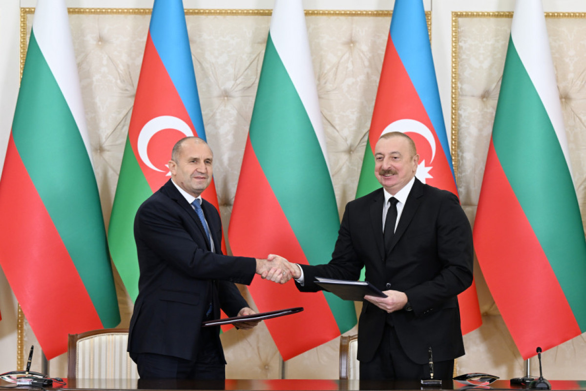 L'Azerbaïdjan et la Bulgarie signent un certain nombre de documents
