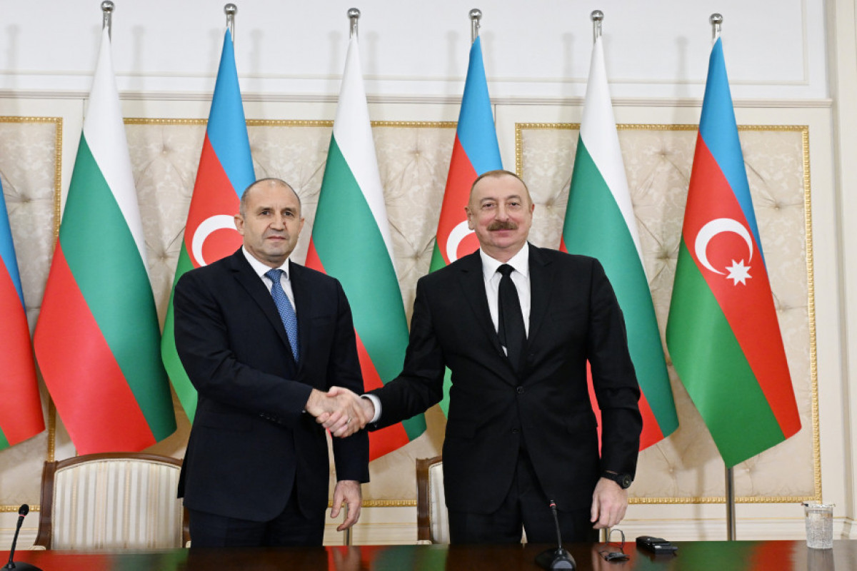 Les présidents azerbaïdjanais et bulgare font des déclarations à la presse