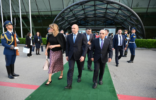 Le président bulgare termine sa visite officielle en Azerbaïdjan