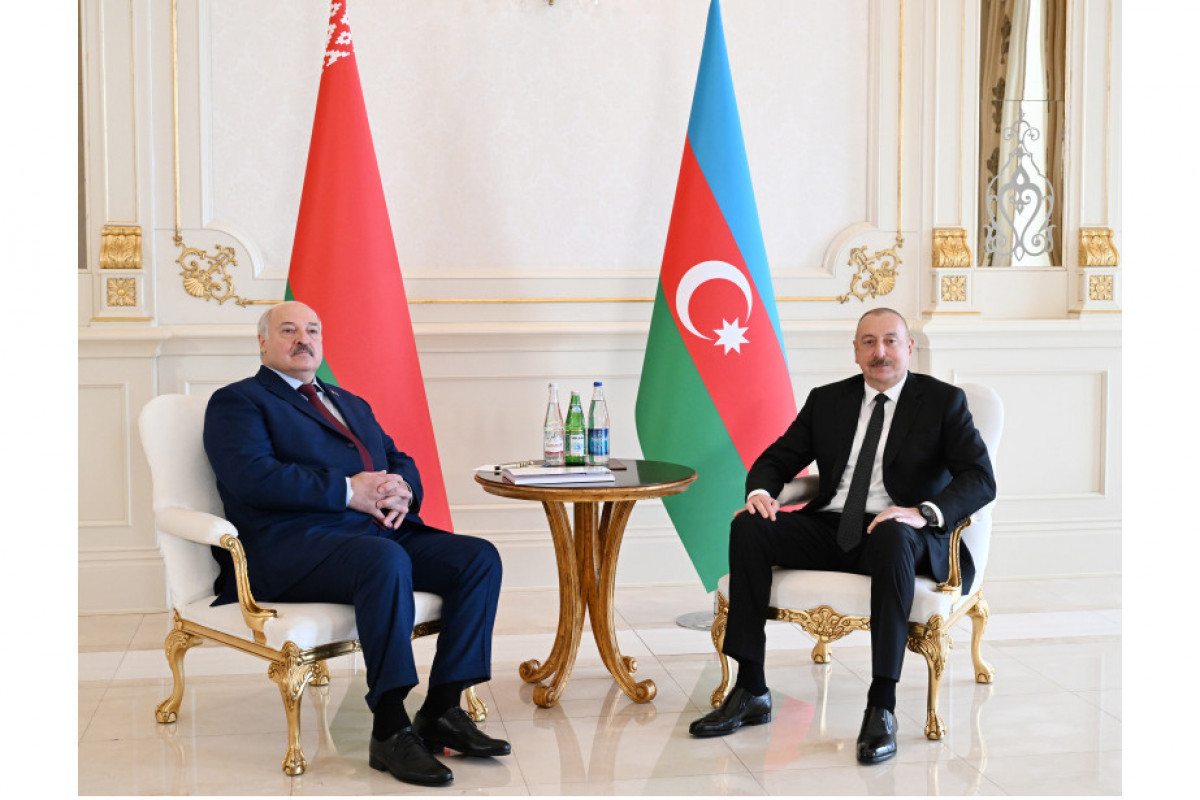 Entretien en tête-à-tête du président Ilham Aliyev avec son homologue biélorusse - Mise à jour 