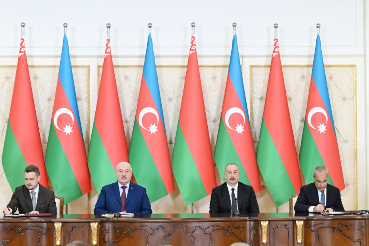 L’Azerbaïdjan et le Bélarus signent un certain nombre de documents