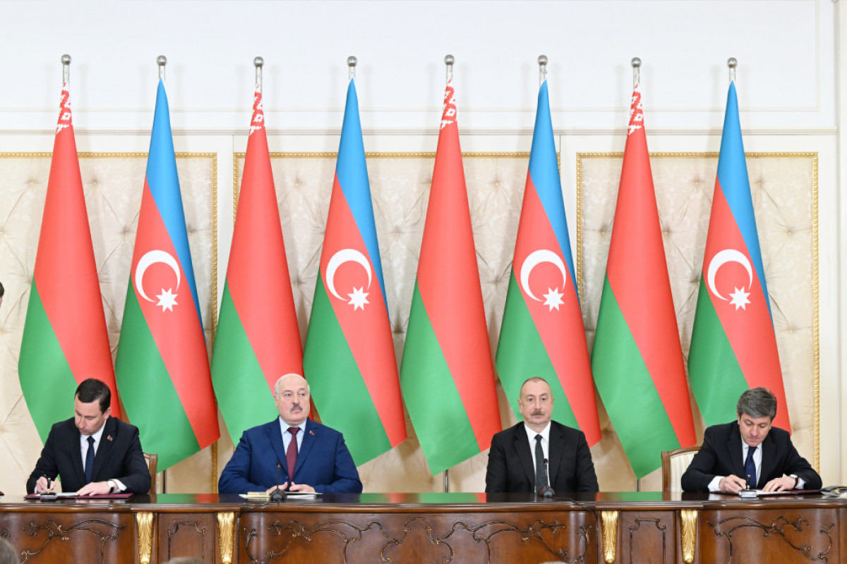 L’Azerbaïdjan et le Bélarus signent un certain nombre de documents