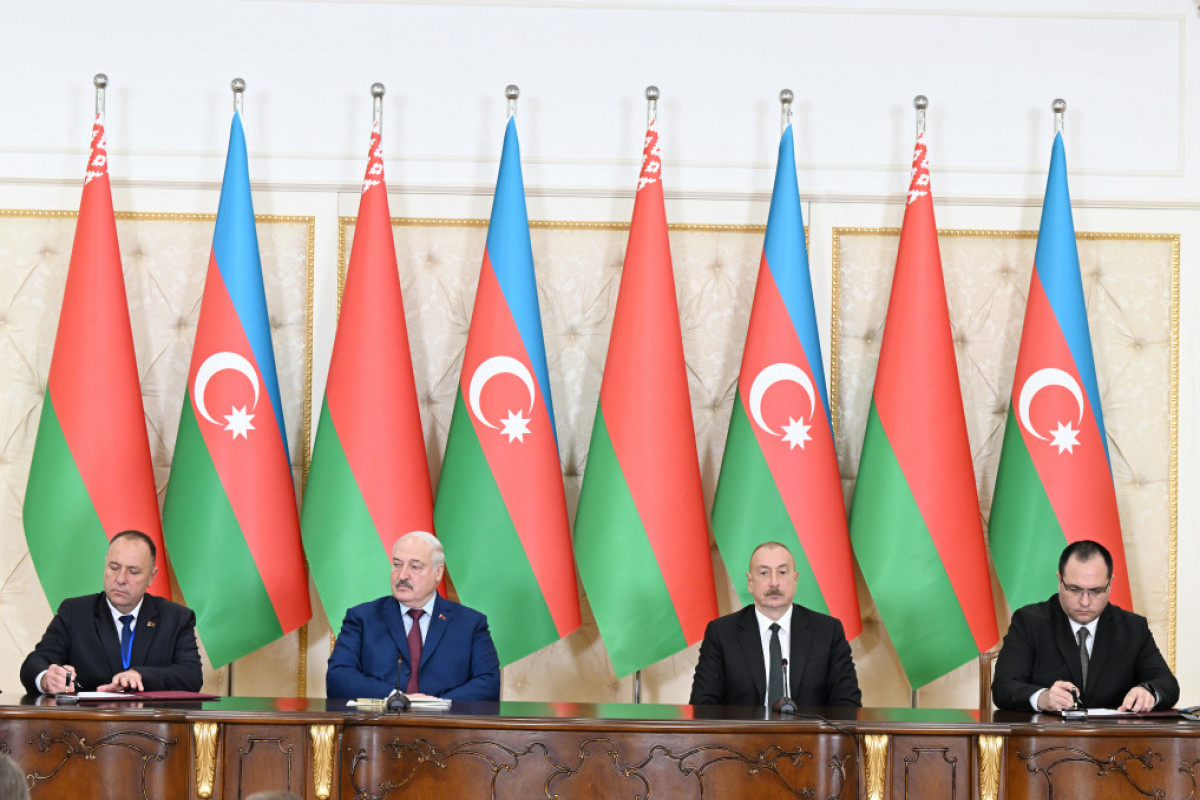 L’Azerbaïdjan et le Bélarus signent un certain nombre de documents