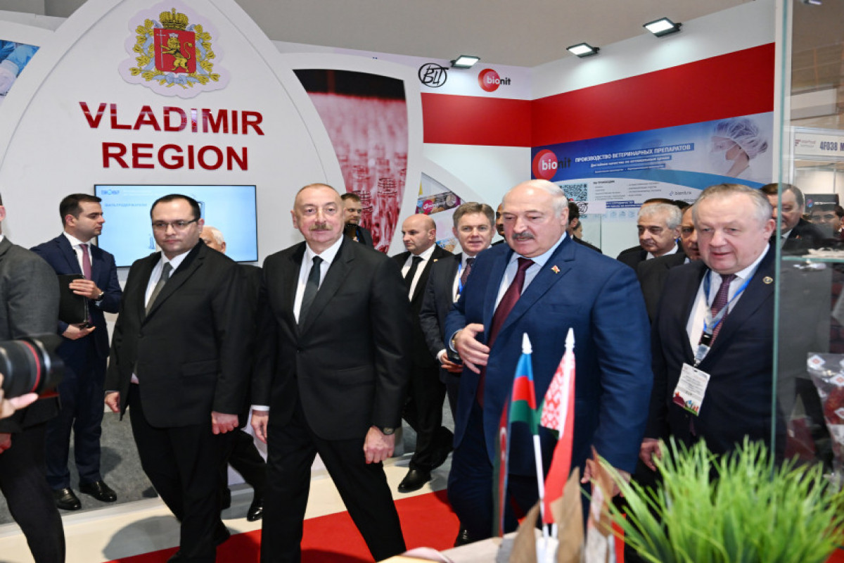 Les présidents azerbaïdjanais et biélorusse visitent les salons « Caspian Agro » et « InterFood Azerbaijan »