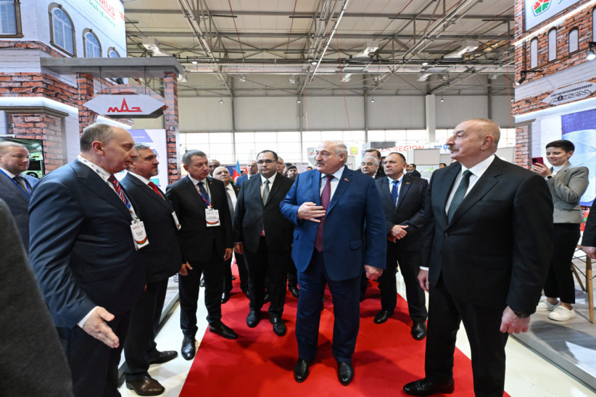 Les présidents azerbaïdjanais et biélorusse visitent les salons « Caspian Agro » et « InterFood Azerbaijan »