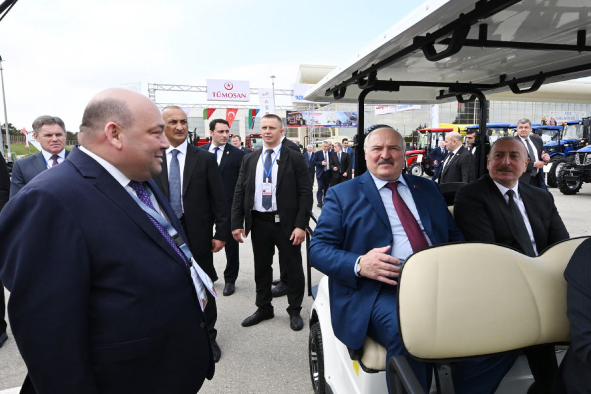Les présidents azerbaïdjanais et biélorusse visitent les salons « Caspian Agro » et « InterFood Azerbaijan »