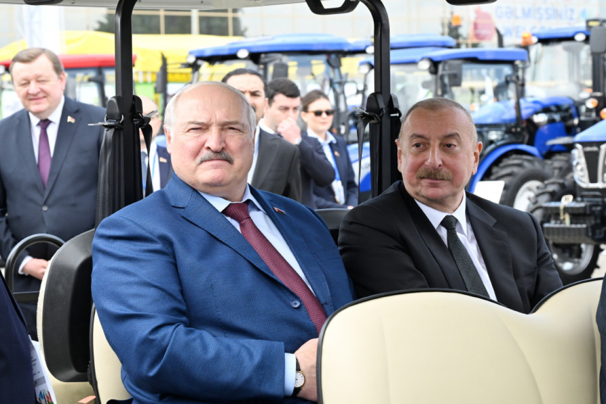 Les présidents azerbaïdjanais et biélorusse visitent les salons « Caspian Agro » et « InterFood Azerbaijan »