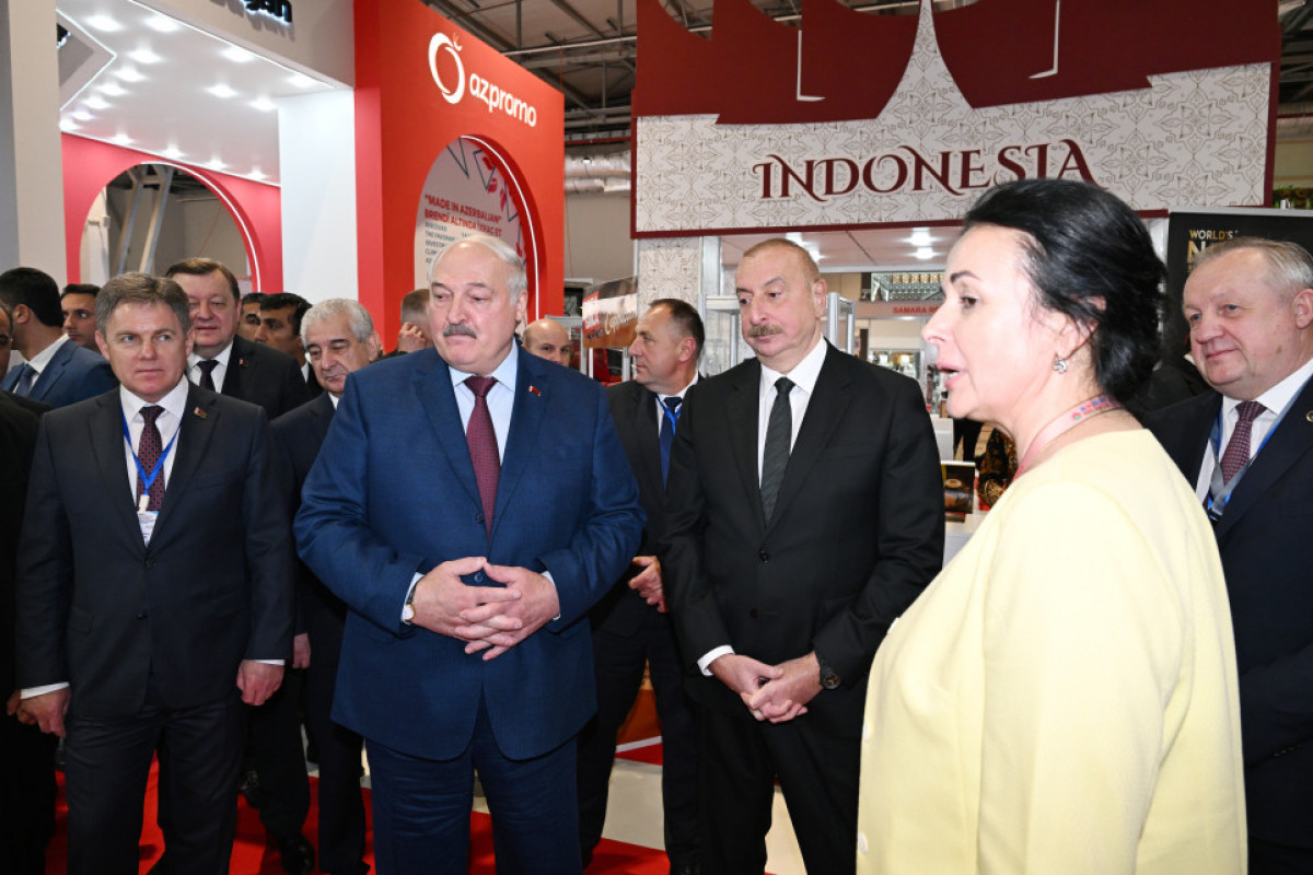 Les présidents azerbaïdjanais et biélorusse visitent les salons « Caspian Agro » et « InterFood Azerbaijan »