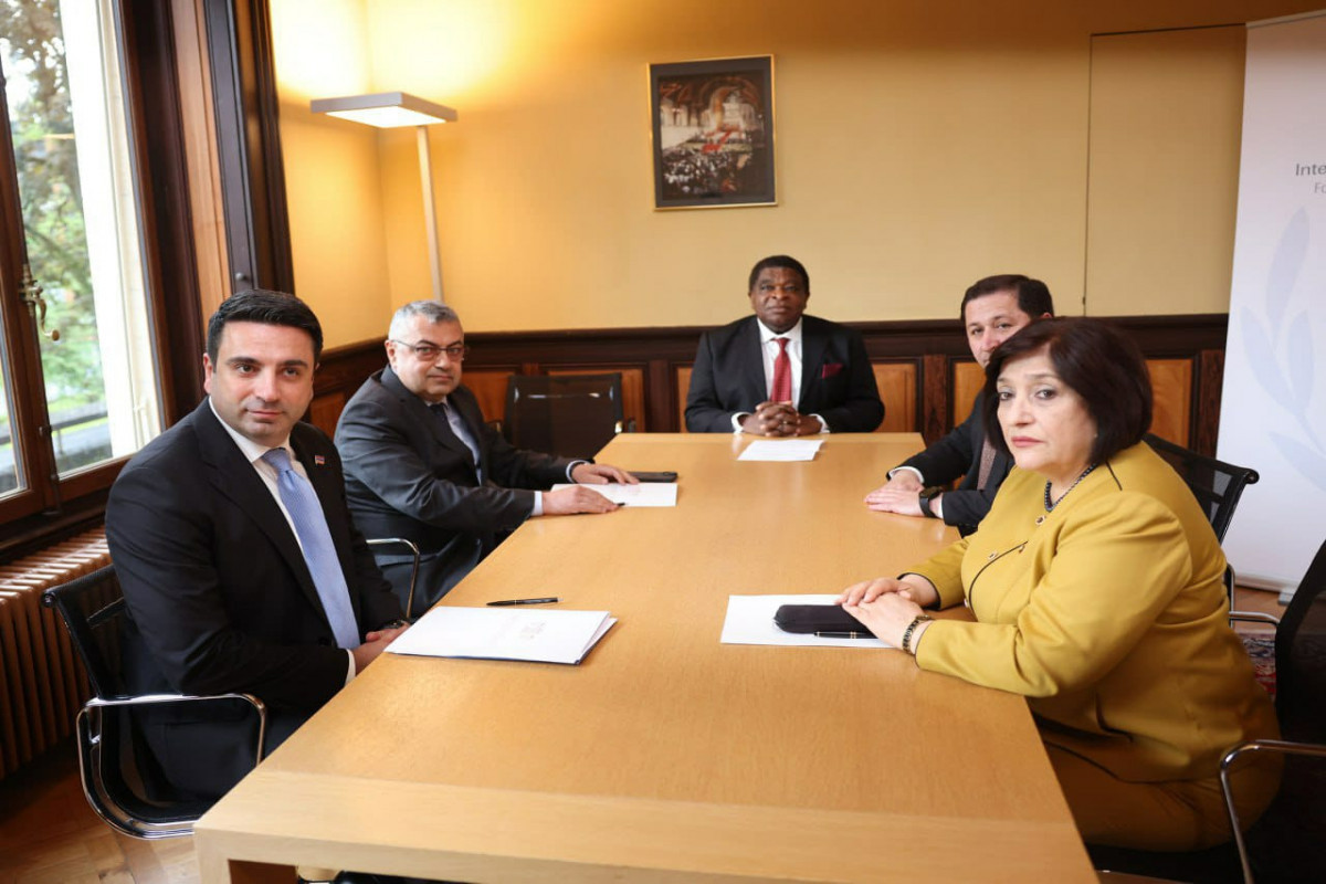 Les présidents des parlements azerbaïdjanais et arménien se sont rencontrés à Genève