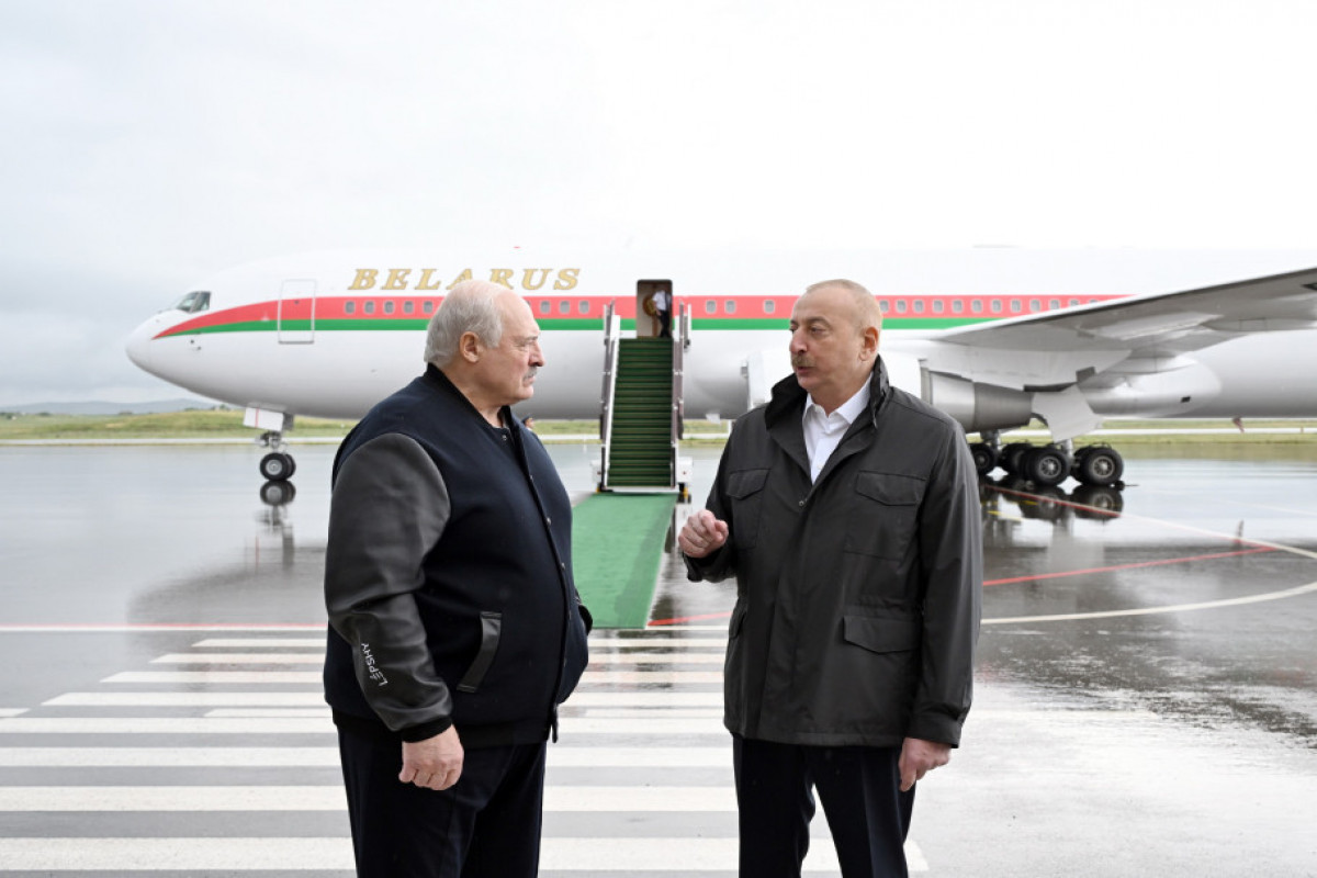 En marge de sa visite d’Etat en Azerbaïdjan, le président Loukachenko se déplace dans la région de Fuzouli