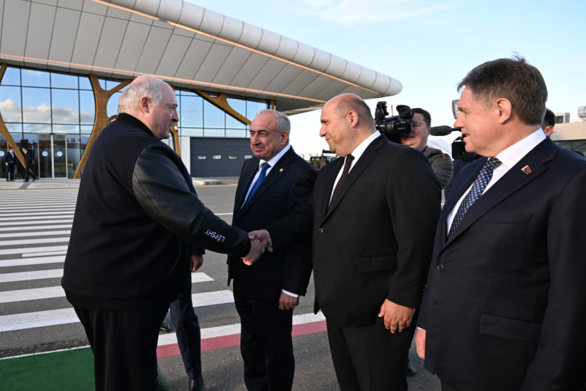 Le président biélorusse Alexandre Loukachenko termine sa visite d’Etat en Azerbaïdjan
