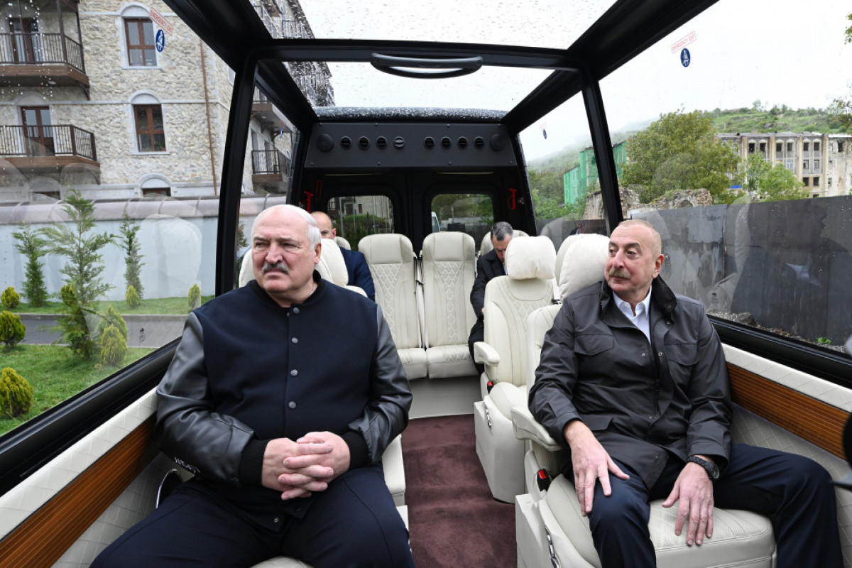 Les présidents Aliyev et Loukachenko se déplacent à Choucha -<span class="red_color"> Mise à Jour
