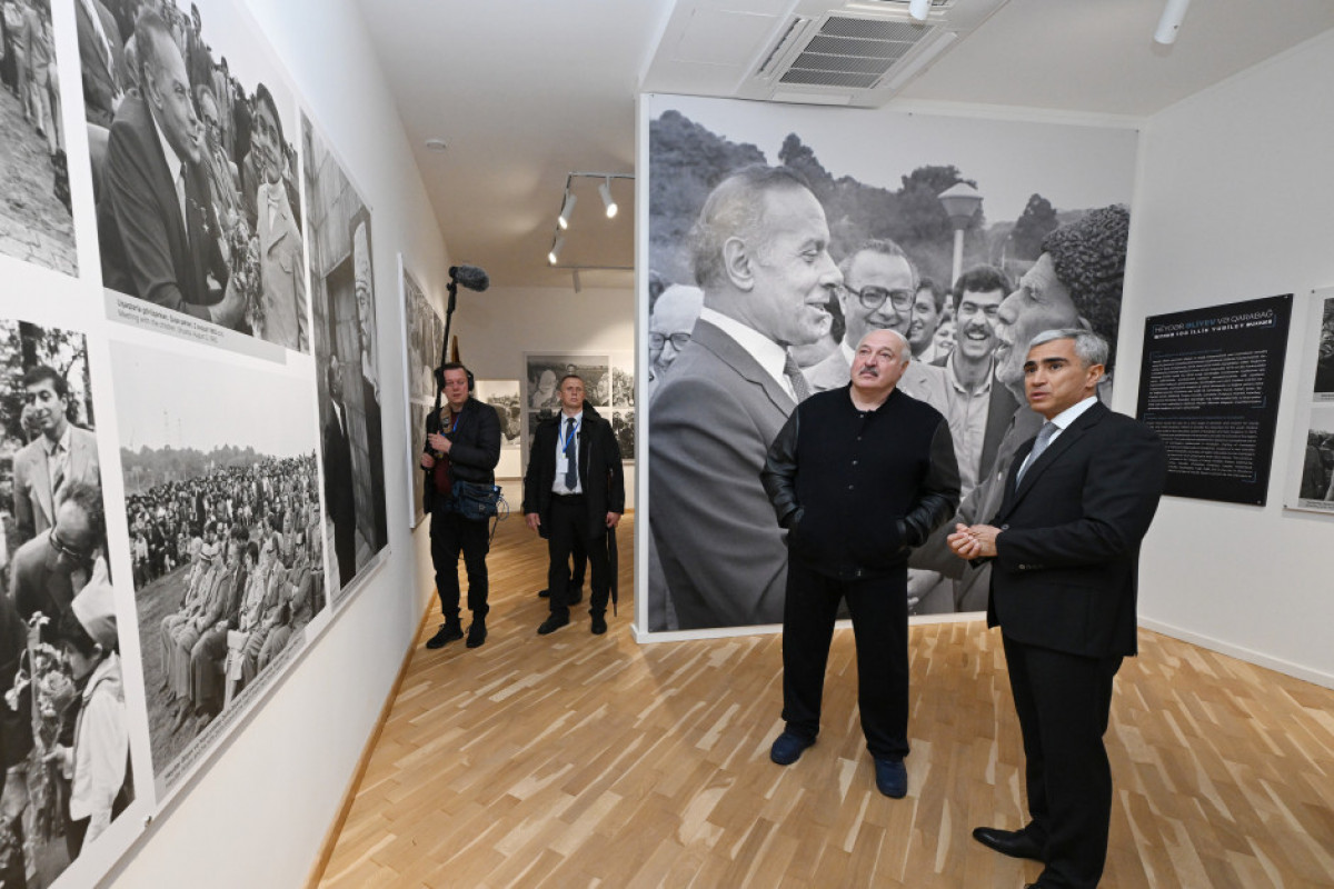 Les présidents azerbaïdjanais et biélorusse visitent l’exposition « Heydar Aliyev et le Karabagh » à Choucha