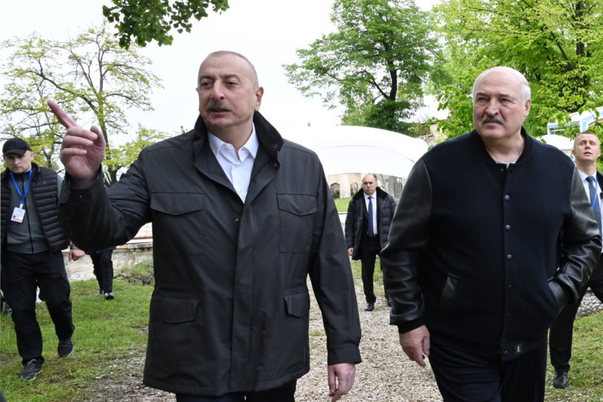 Les présidents Aliyev et Loukachenko informés du plan général de Choucha