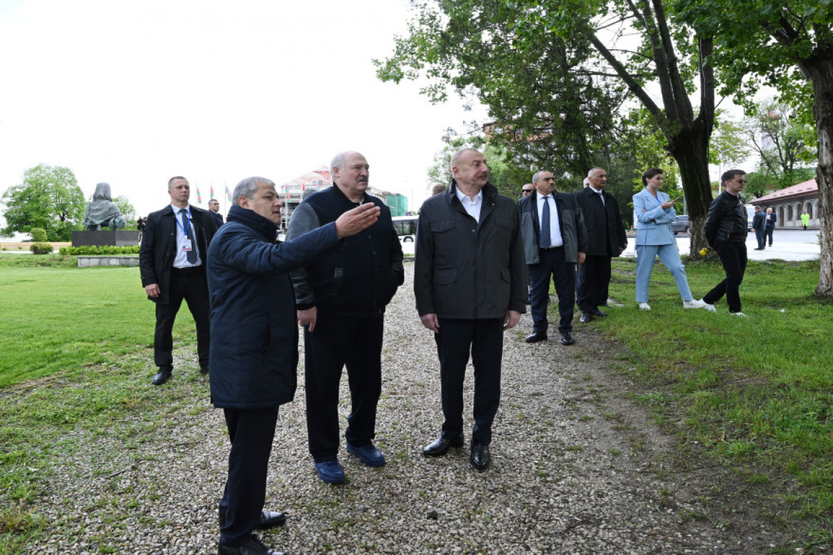 Les présidents Aliyev et Loukachenko informés du plan général de Choucha