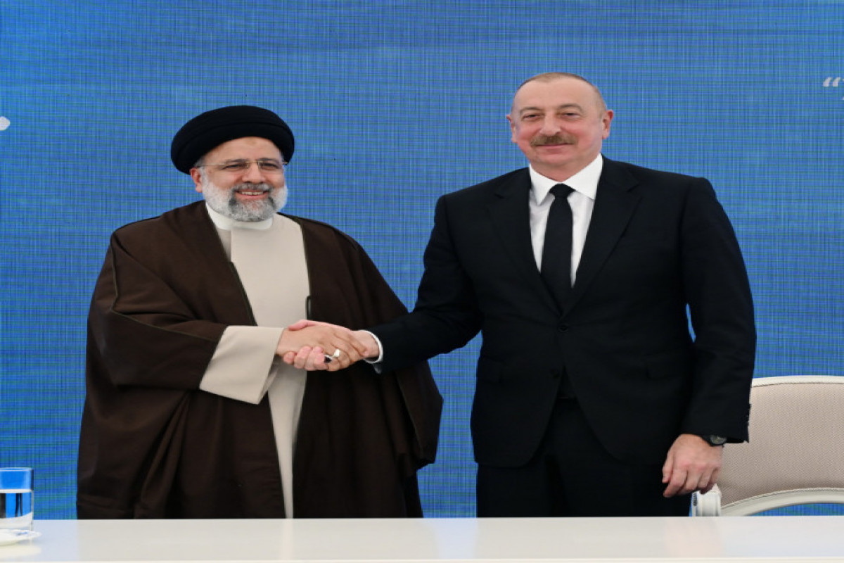 La cérémonie de mise en service du complexe hydroélectrique « Khoudaferin » et d’inauguration du complexe hydroélectrique « Qiz Qalasi » se tient avec la participation des présidents azerbaïdjanais et iranien