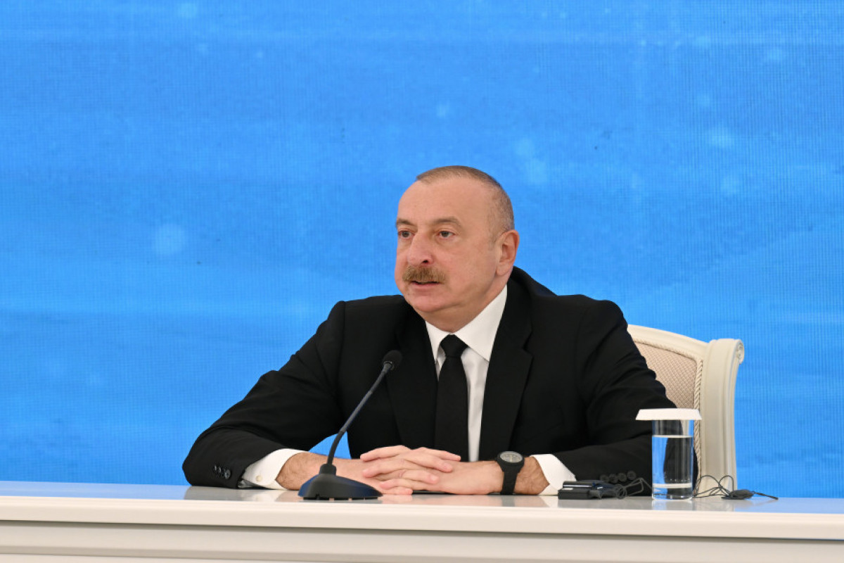 La cérémonie de mise en service du complexe hydroélectrique « Khoudaferin » et d’inauguration du complexe hydroélectrique « Qiz Qalasi » se tient avec la participation des présidents azerbaïdjanais et iranien
