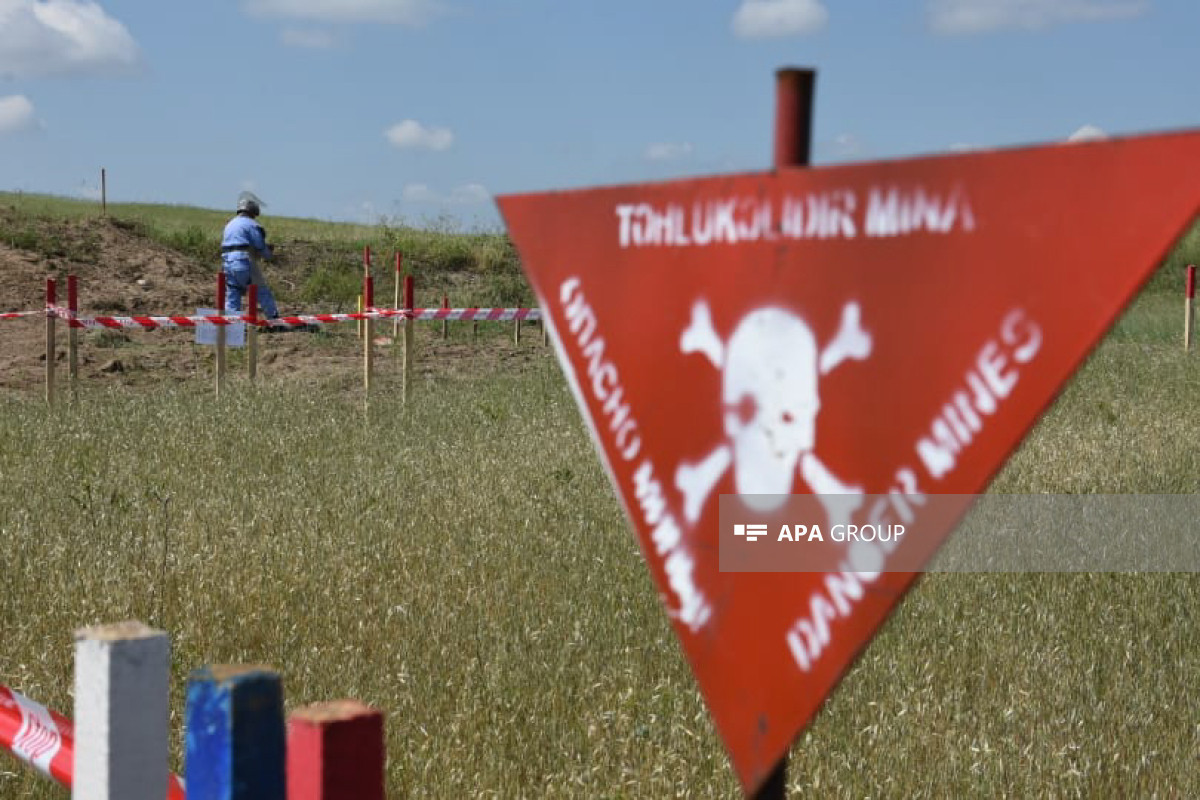 L`ANAMA annonce la découverte de 35 autres mines dans les territoires azerbaïdjanais libérés