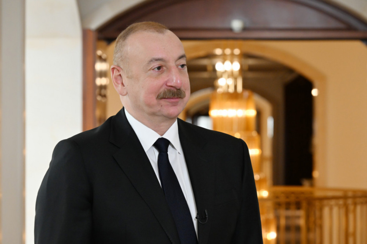 Le président Ilham Aliyev a accordé une interview à la chaîne Euronews