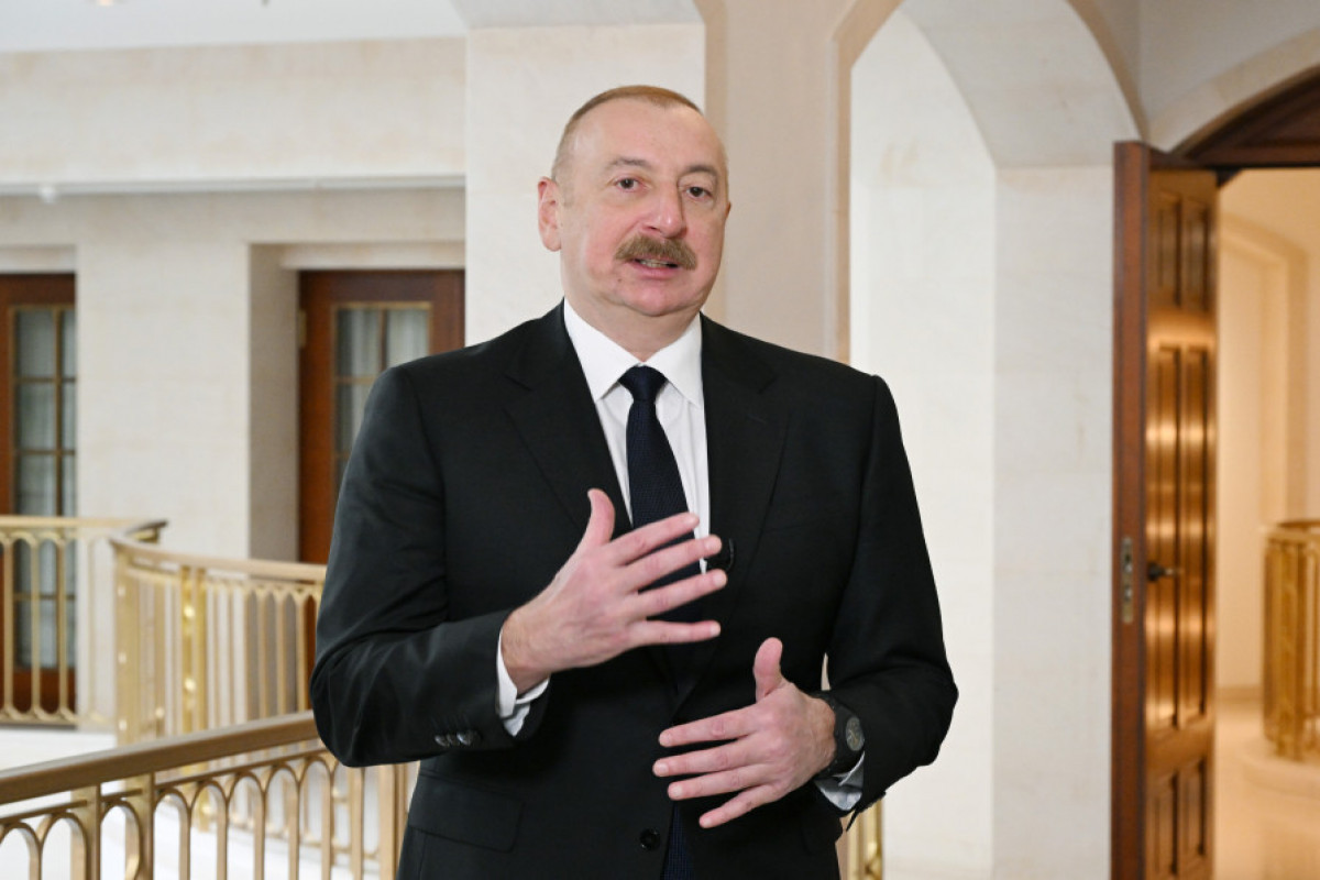 Le président Ilham Aliyev a accordé une interview à la chaîne Euronews