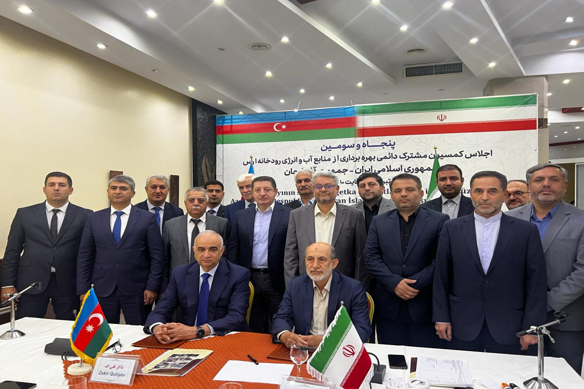Le mode de fonctionnement du barrage-réservoir d'Araz et la répartition de l'eau entre l'Azerbaïdjan et l'Iran déterminés et un protocole signé