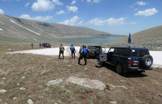 L'EUMA s'est rendue au lac de Karagöl, situé à la frontière arméno-azerbaïdjanaise