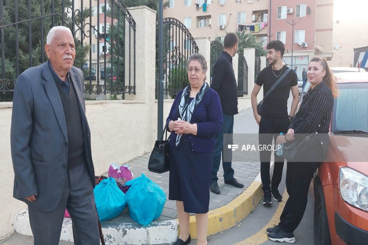 Un autre groupe d'anciens déplacés internes retournent à Latchine