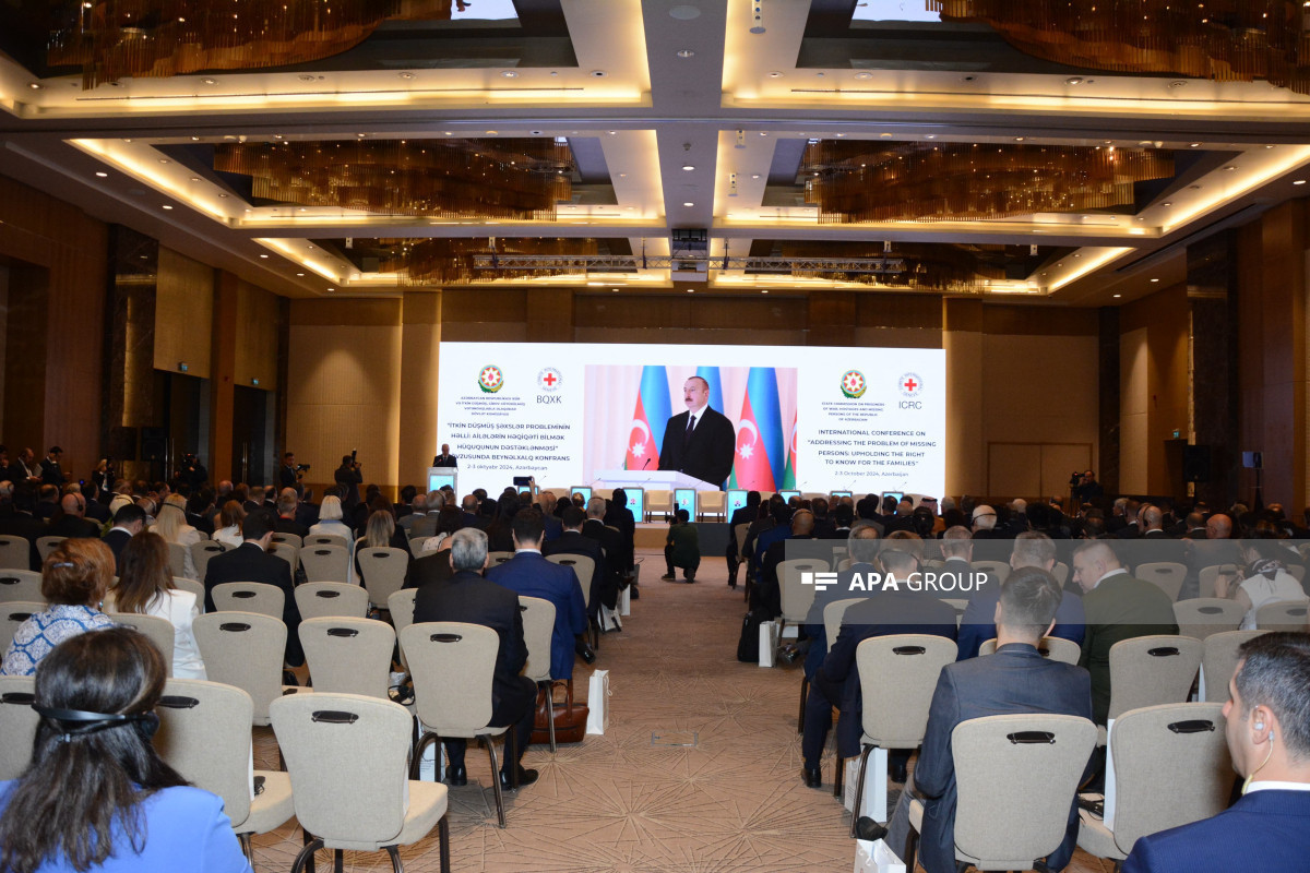 Bakou : Conférence internationale intitulée « Résoudre le problème des personnes disparues : soutenir le droit des familles à connaître la vérité »