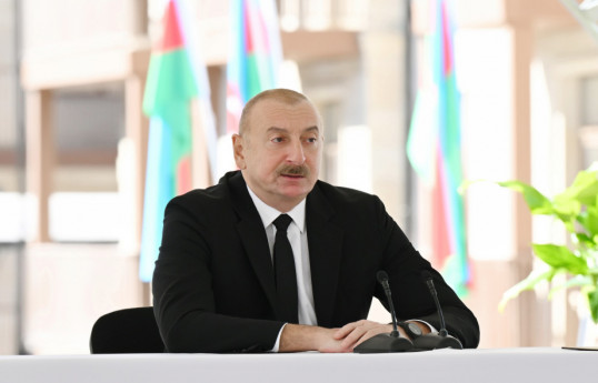 Ilham Aliyev : La politique d’hostilité à notre encontre ne s’arrête pas