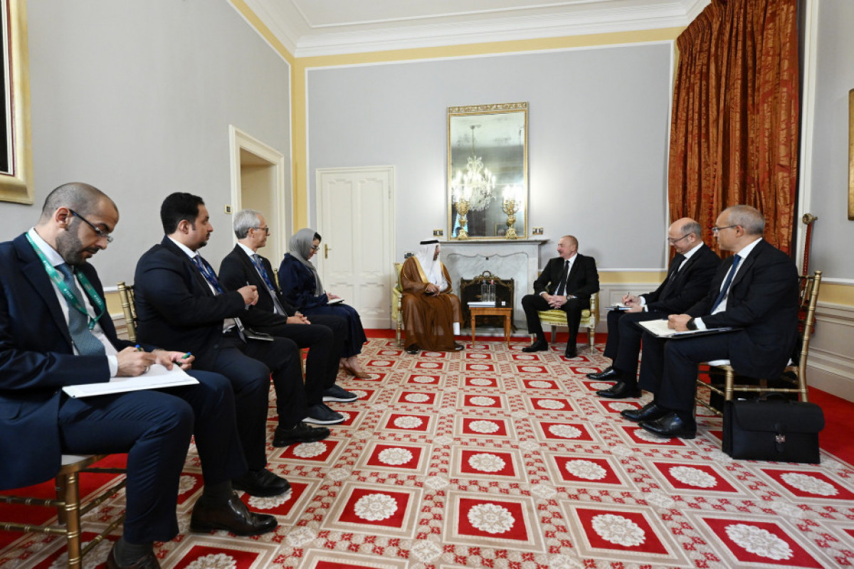 Cernobbio : le président azerbaïdjanais s’entretient avec le ministre saoudien de l’Investissement
