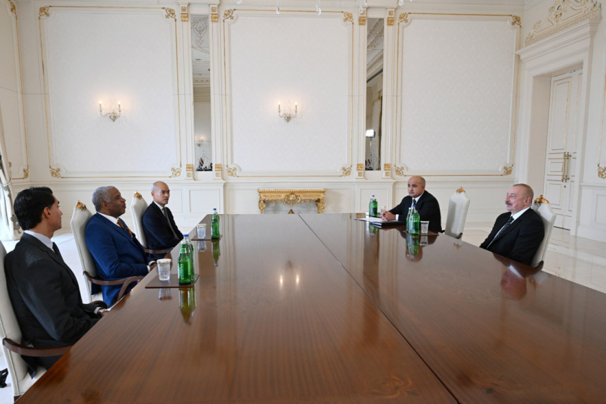 Le président Ilham Aliyev reçoit le fondateur et PDG de Vista Equity Partners