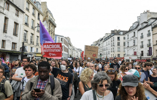 Une nouvelle manifestation «contre le gouvernement Macron-Barnier» prévue samedi en France