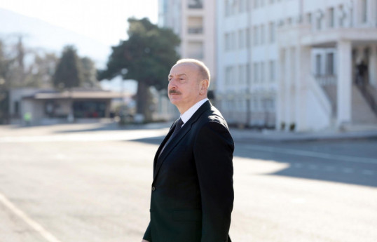 Khankendi : Ilham Aliyev participe à l'inauguration du foyer étudiant de l'Université du Karabagh