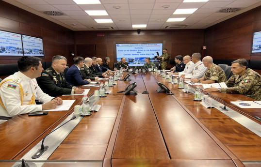 Le chef d'état-major des armées azerbaïdjanaises rencontre son homologue italien nouvellement nommé
