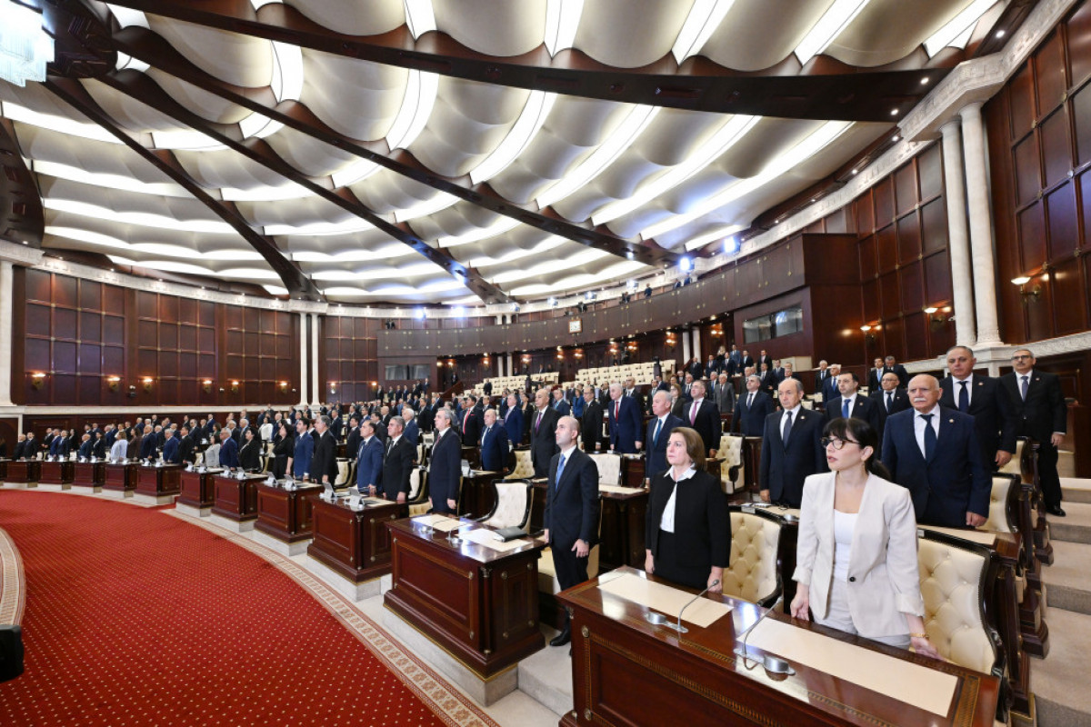 La 7ème législature du Milli Medjlis marquée par la présence du président Ilham Aliyev