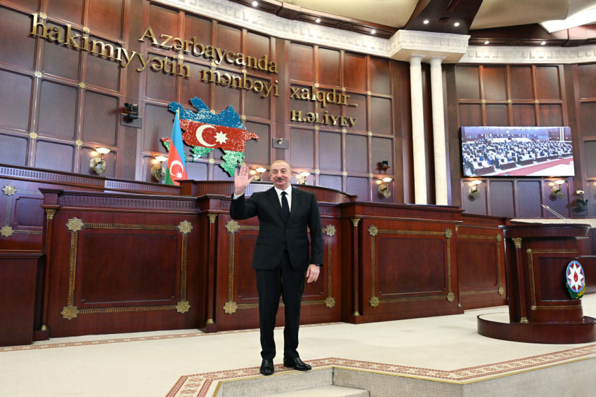 La 7ème législature du Milli Medjlis marquée par la présence du président Ilham Aliyev