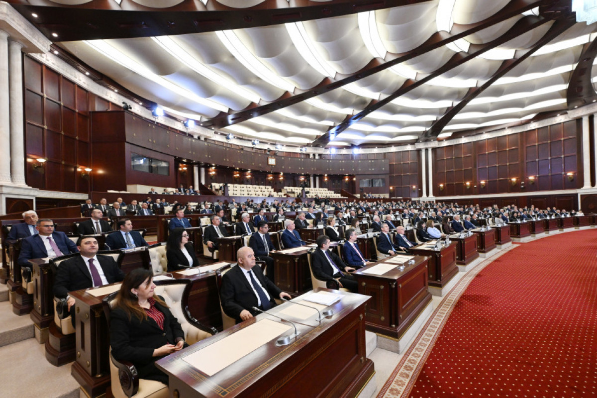 La 7ème législature du Milli Medjlis marquée par la présence du président Ilham Aliyev