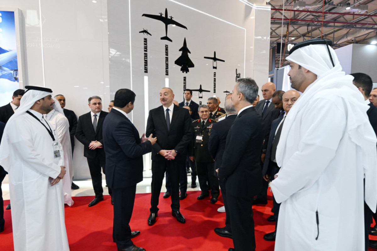 Le président Ilham Aliyev visite les salons ADEX-2024 et Securex Caspian - Photos 