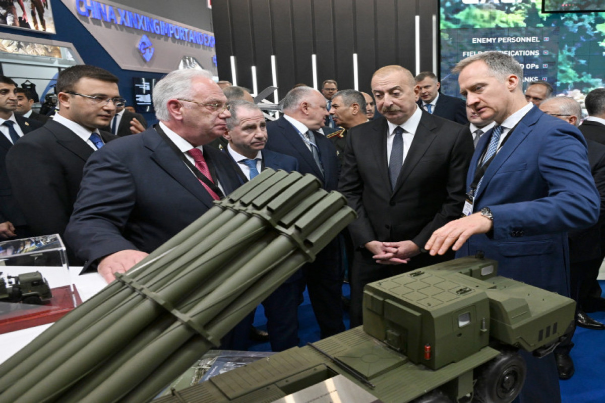 Le président Ilham Aliyev visite les salons ADEX-2024 et Securex Caspian - Photos 