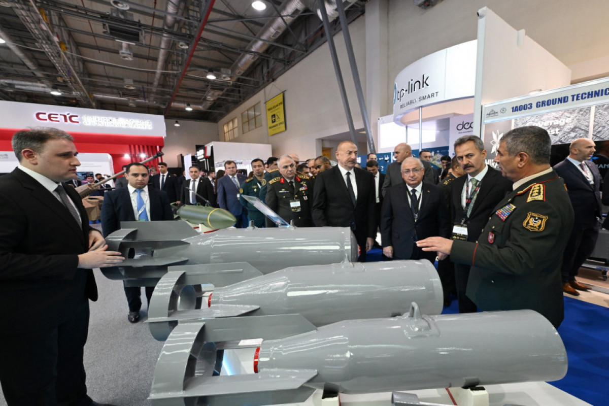 Le président Ilham Aliyev visite les salons ADEX-2024 et Securex Caspian - Photos 