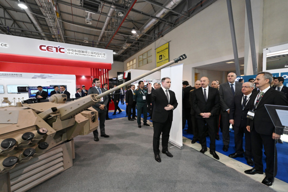 Le président Ilham Aliyev visite les salons ADEX-2024 et Securex Caspian - Photos 