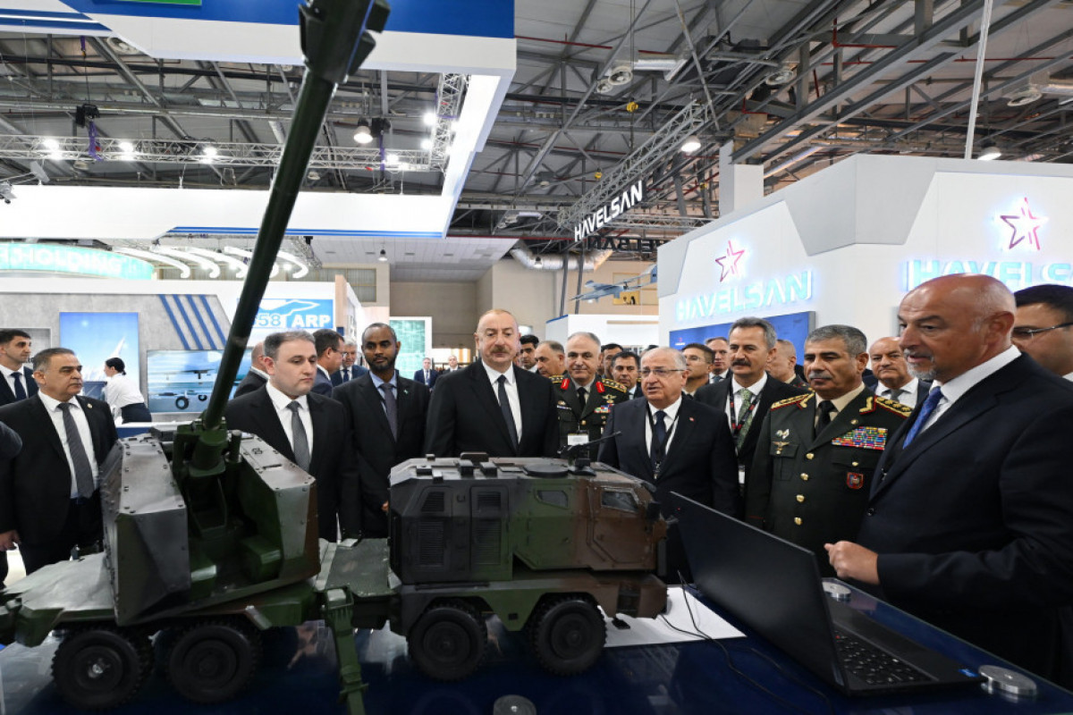 Le président Ilham Aliyev visite les salons ADEX-2024 et Securex Caspian - Photos 