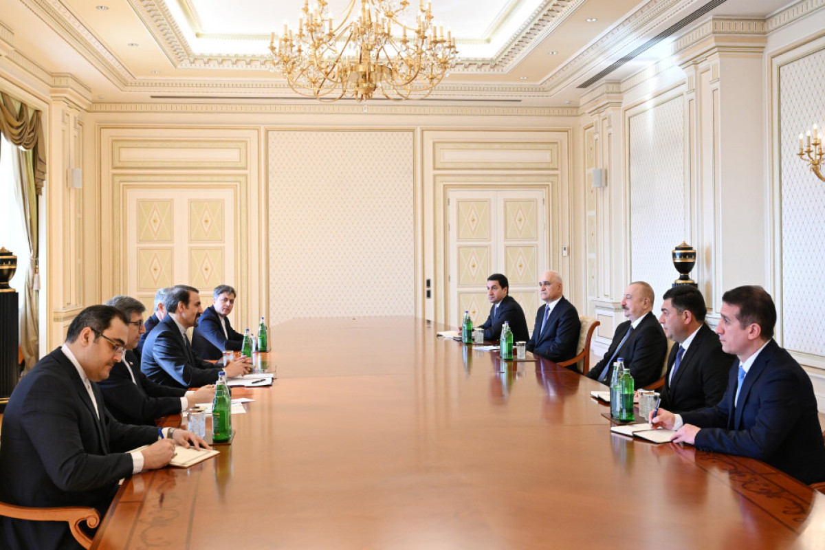 Le président azerbaïdjanais reçoit le conseiller du président iranien pour les affaires politiques - Mise à Jour 