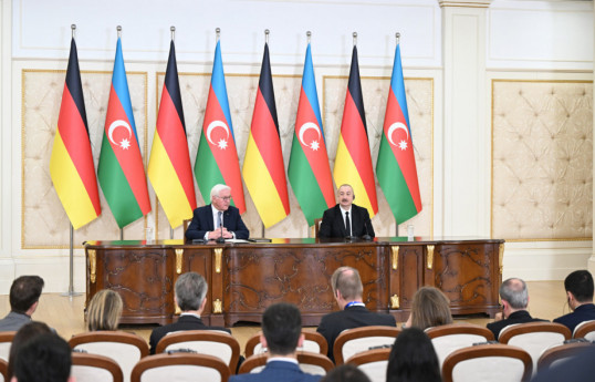 Président allemand: Nous savons et reconnaissons que le Karabagh fait partie de l'Azerbaïdjan