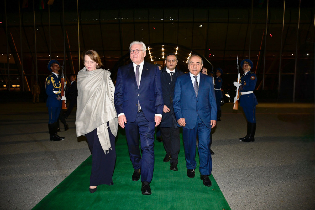 Le président allemand termine sa visite en Azerbaïdjan