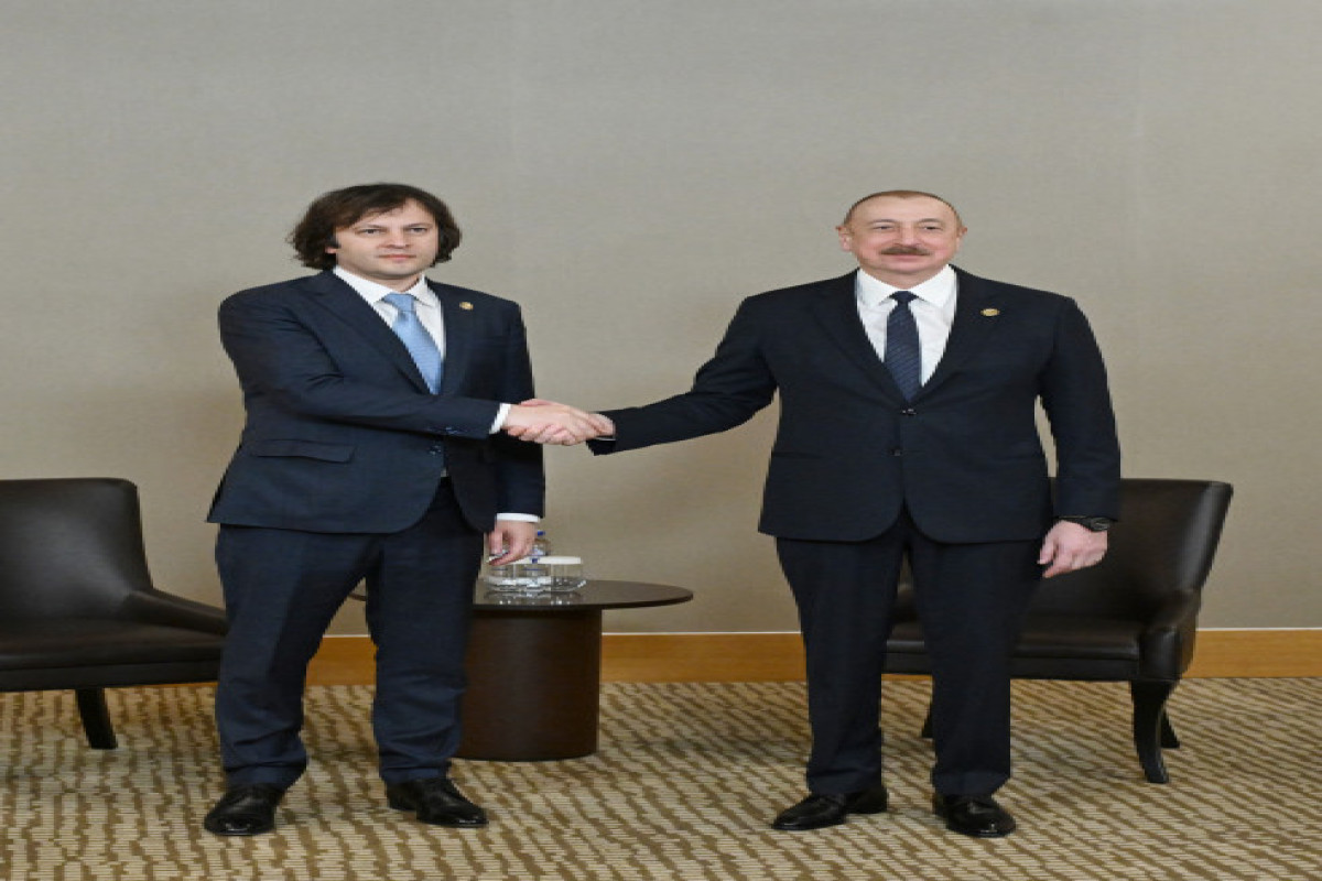 Antalya : Le président Ilham Aliyev rencontre le Premier ministre géorgien