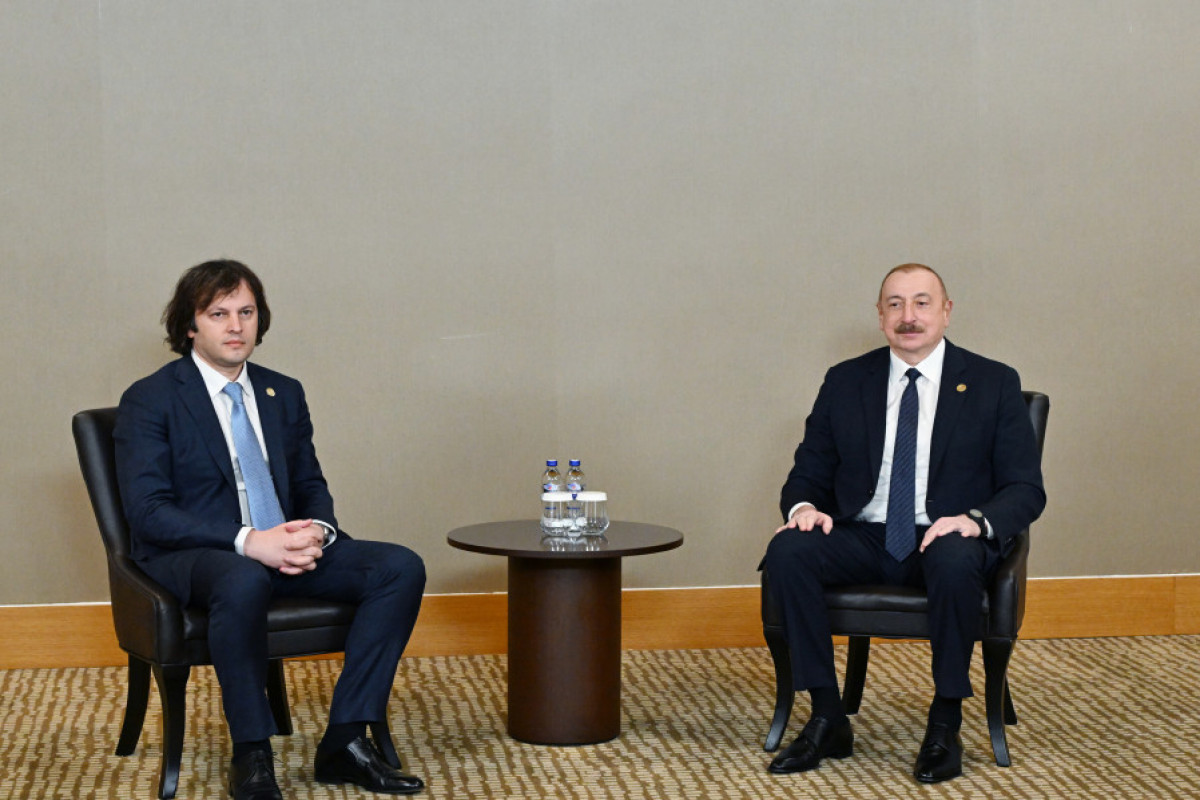 Antalya : Le président Ilham Aliyev rencontre le Premier ministre géorgien