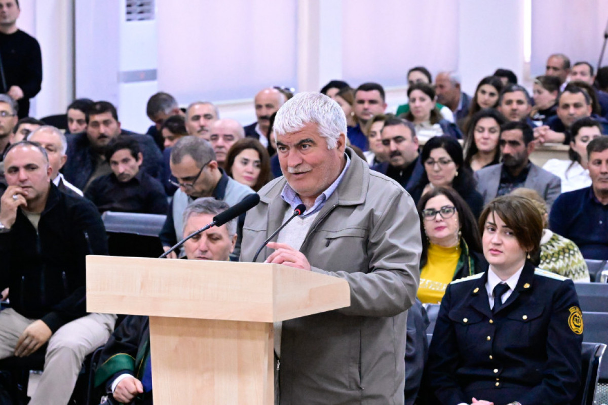 Des vidéos reflétant le meurtre d’un nourrisson de 39 jours brulé vif par des militaires arméniens à Baghanis Aïrym sont projetées lors de l’audience – PROCES 