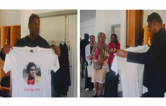 Un cadeau symbolique du Groupe d'Initiative de Bakou présenté au leader kanak détenu dans une prison française - Vidéo 